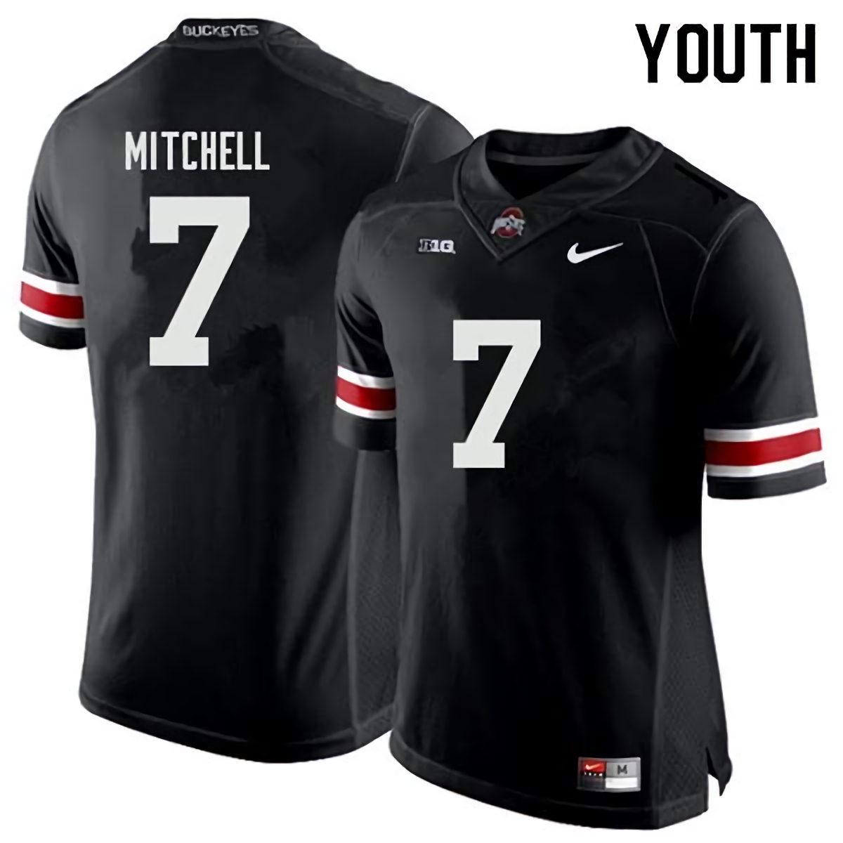 Teradja Mitchell Ohio State Buckeyes Youth NCAA #7 Nike Black College Stitched Football Jersey VNB5456MC